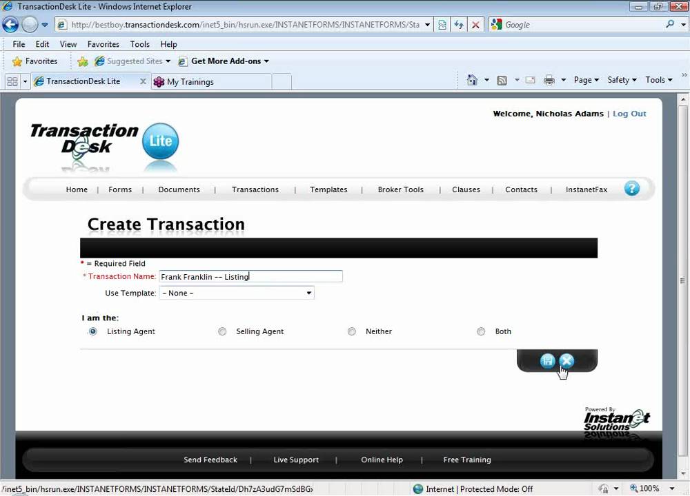 Transactiondesk Edition