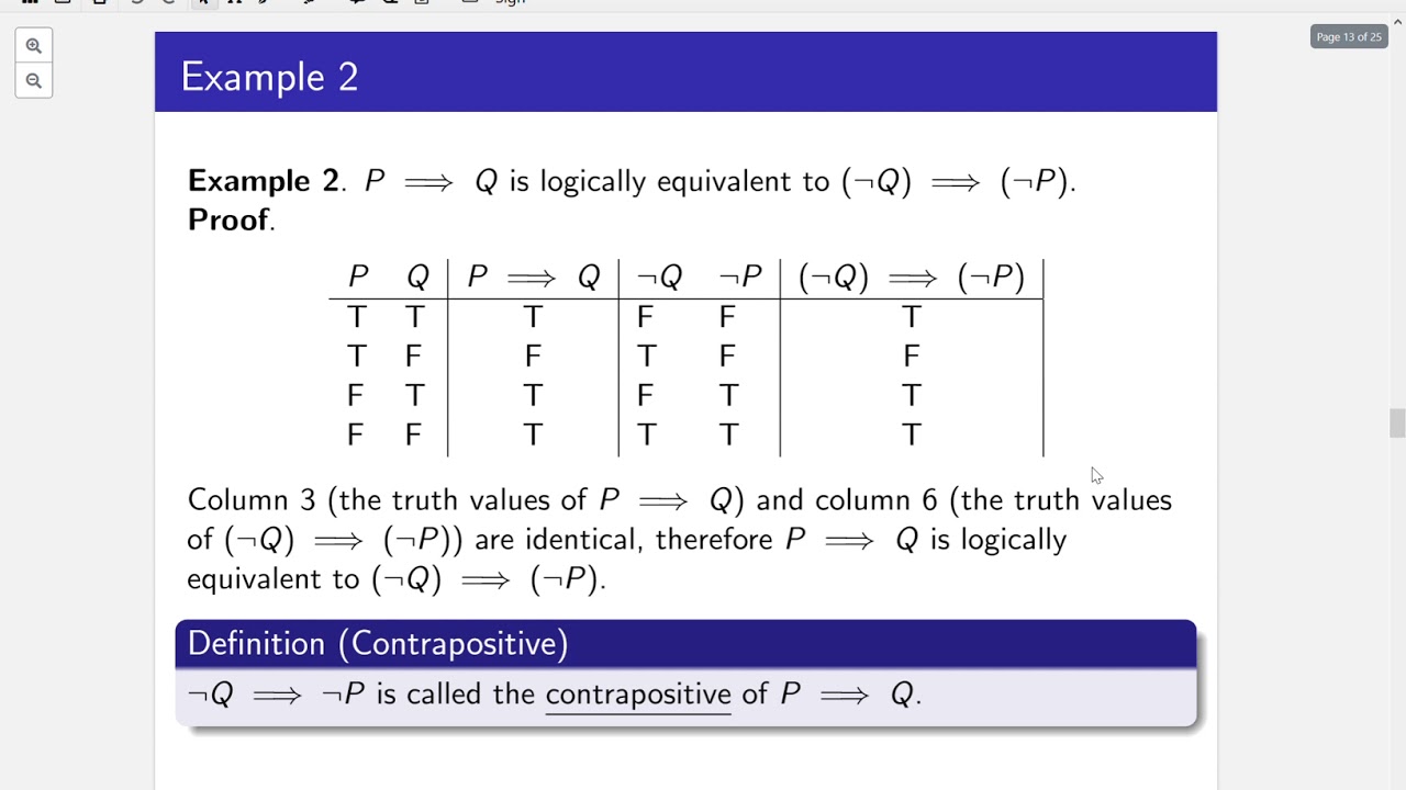 Mathematical Logic And Proofs