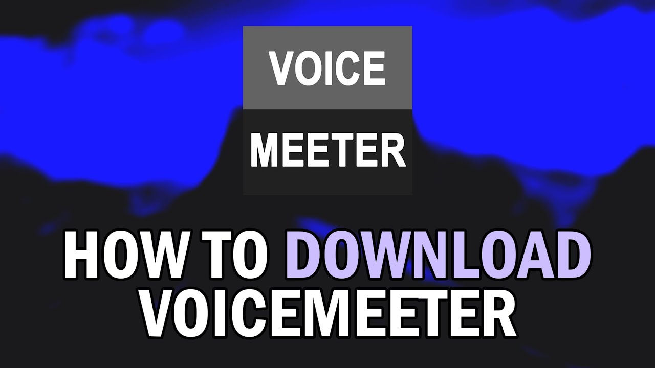 Setup Program Voicemeeter