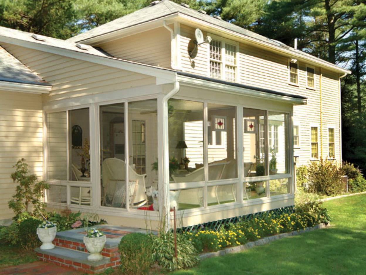 Screening A Front Porch