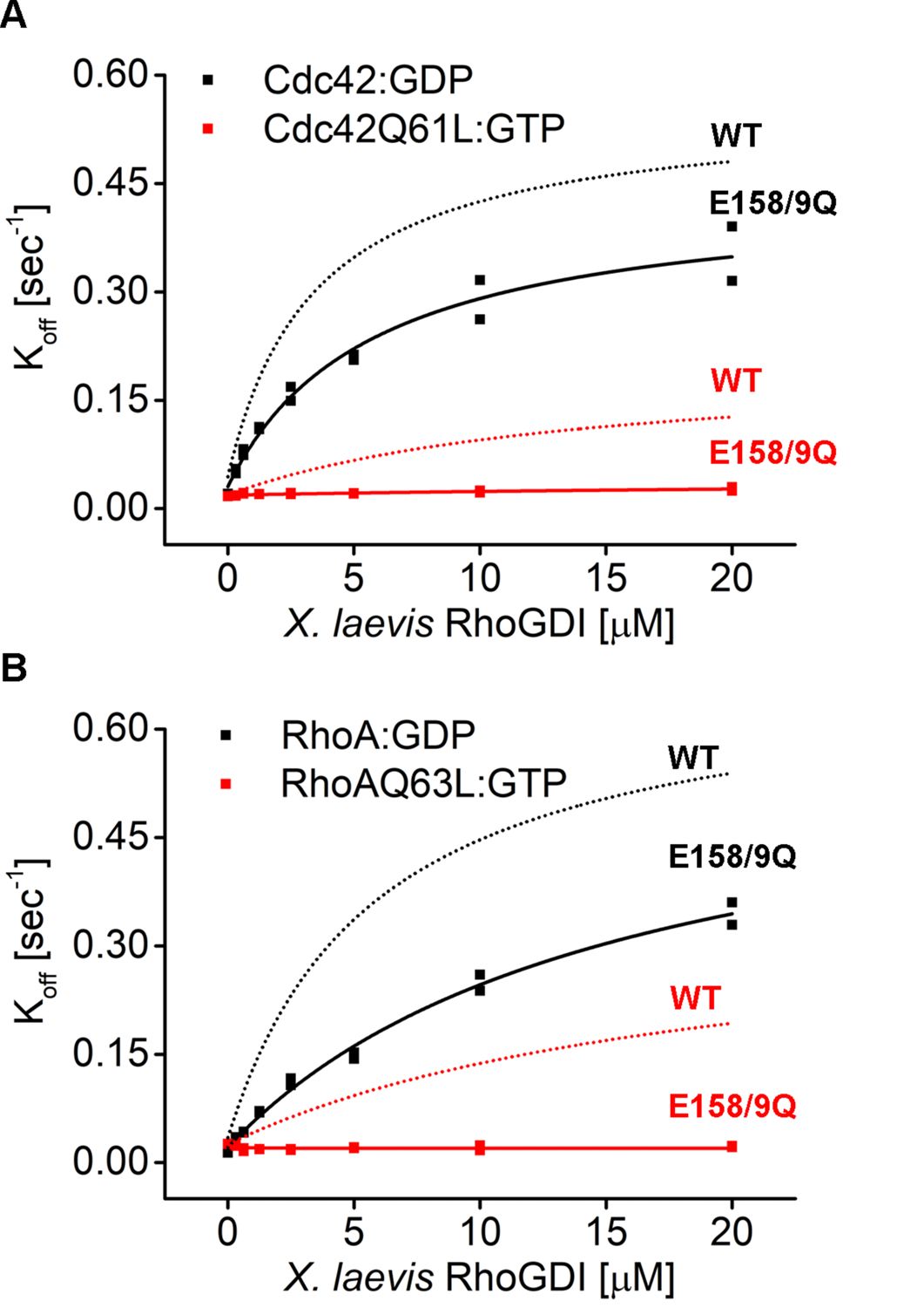Figures And Data In Extraction Of Active Rhogtpases By Rhogdi Regulates