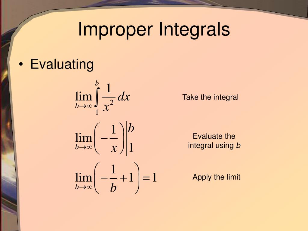 Types Of Improper Integrals