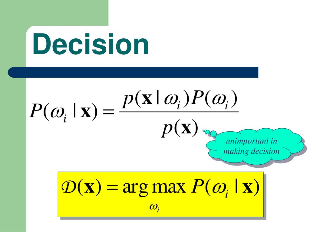 Bayesian Decision Theory