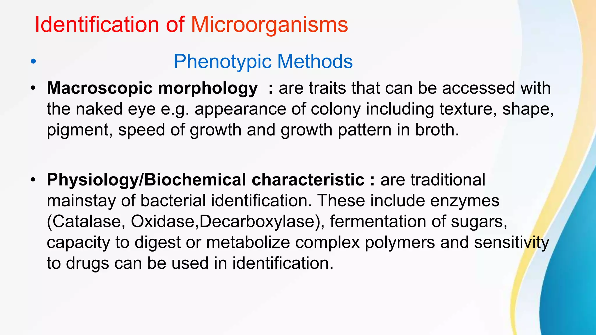 Ch12 Detection And Identification Of Microorganism Pdf 12buckingham
