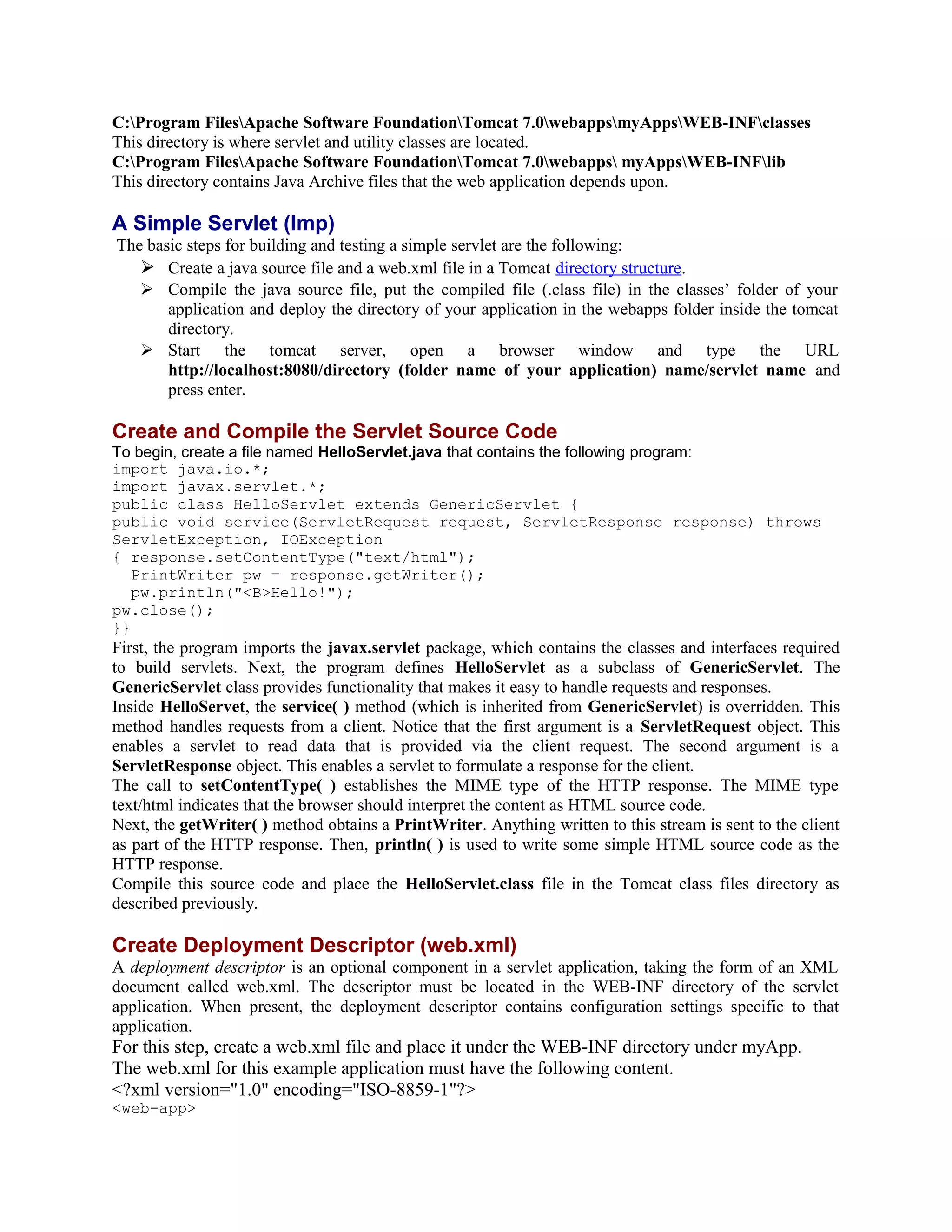 Unit5 Servlets Pdf World Wide Web Internet Web