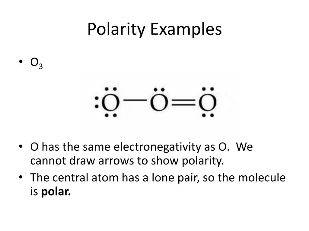 Polarity Of Bonds And Molecules