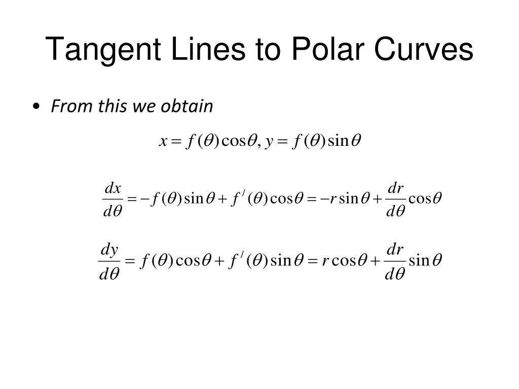 Equation Of Tangent Line