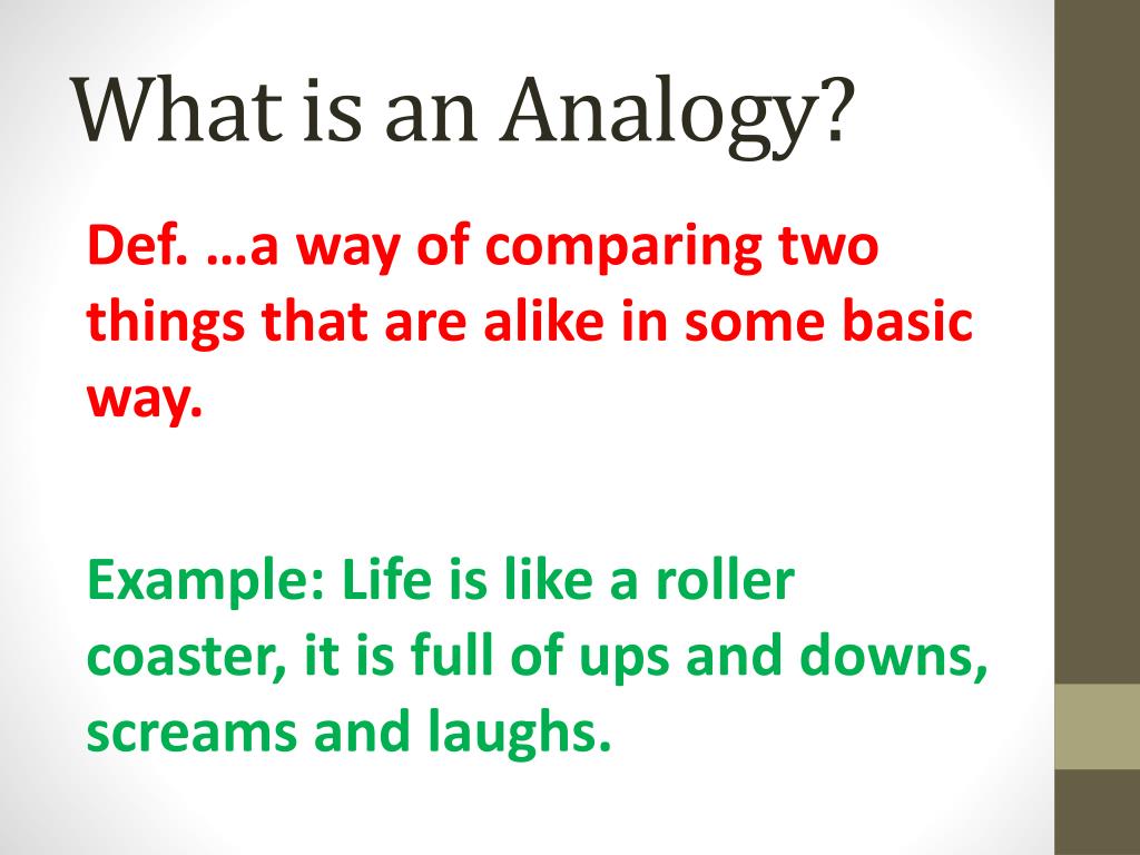 Analogy Lesson Plan For Grade 7 Pdf