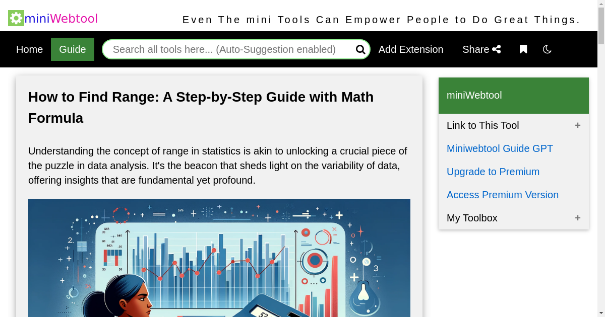 How Is The Range Of A Data Set Determined