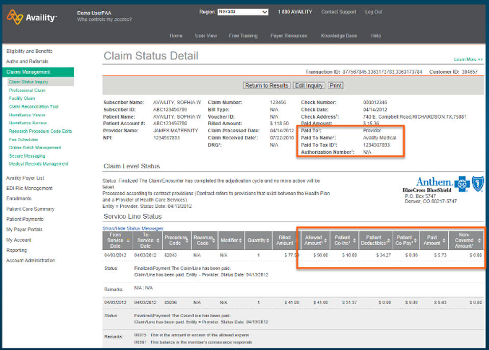 Availity Dental Provider Portal Humana
