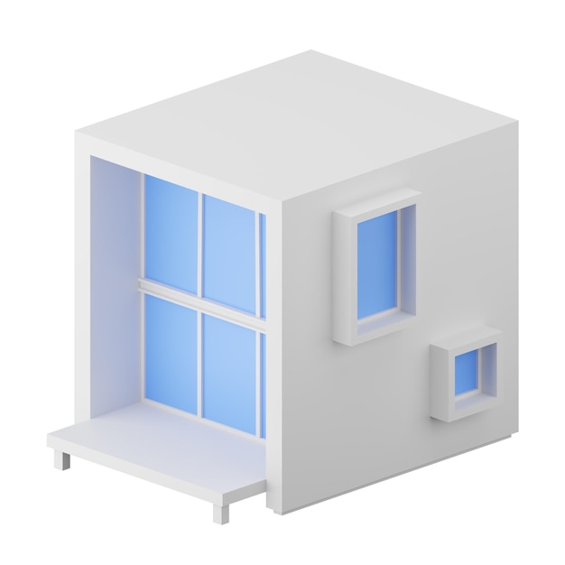 Render De Casa Moderna En Atardecer Render En 3 D Max Y Photoshop