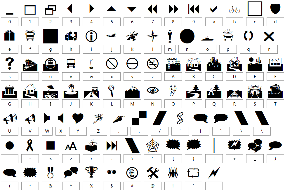 Webdings Font Translator Lingojam