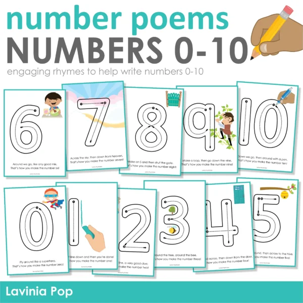 Number Writing Poems