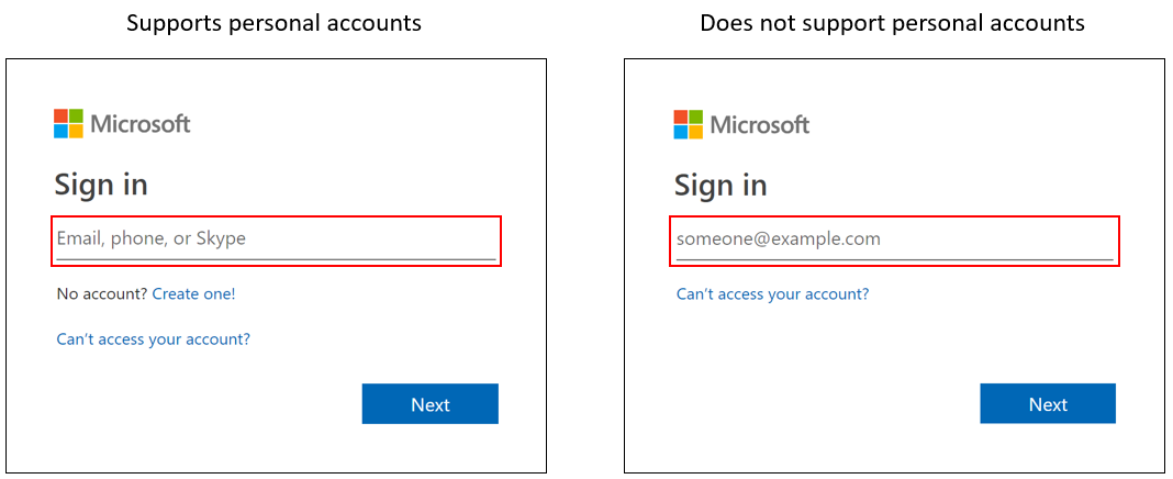 Aanmelden Microsoft Account