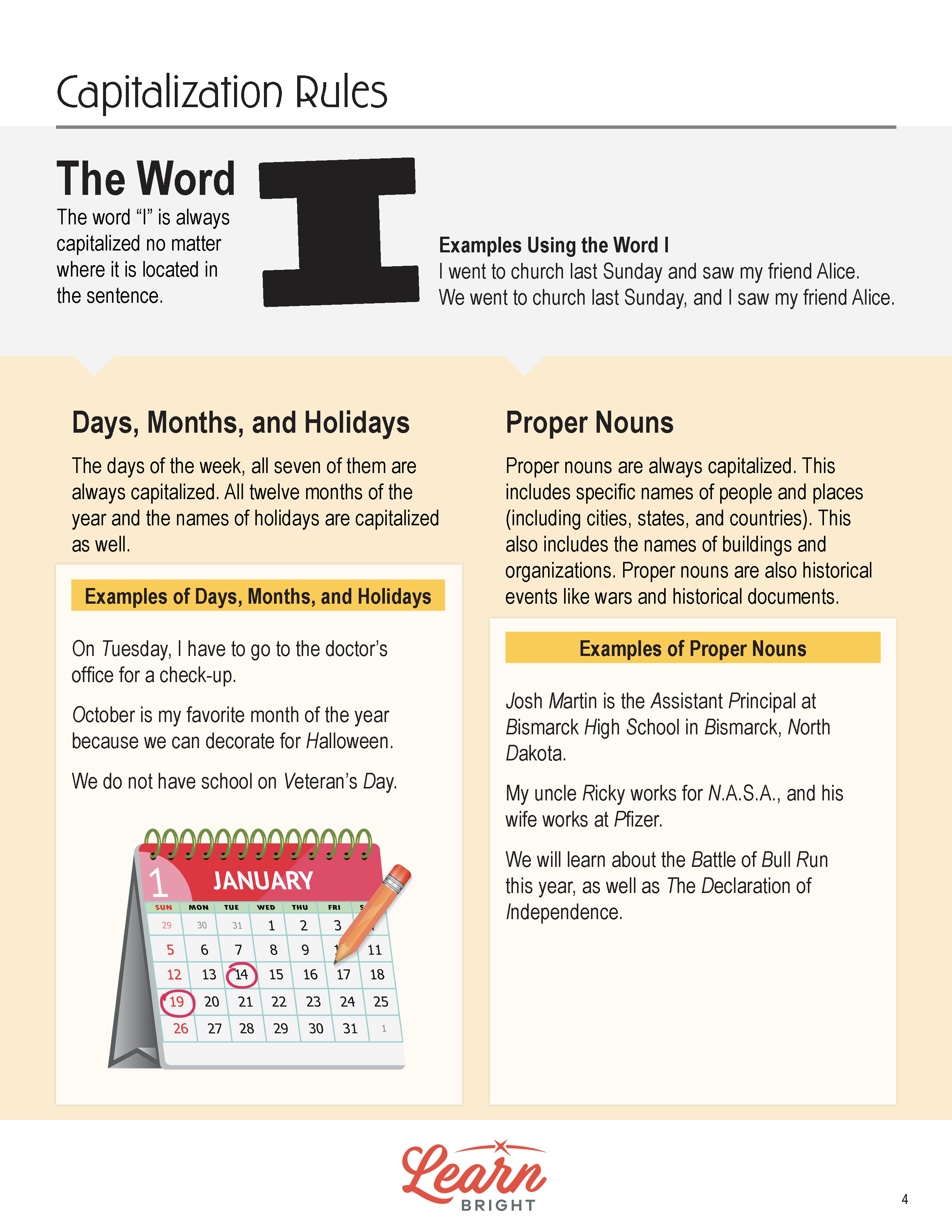 Simple Capitalization Rules