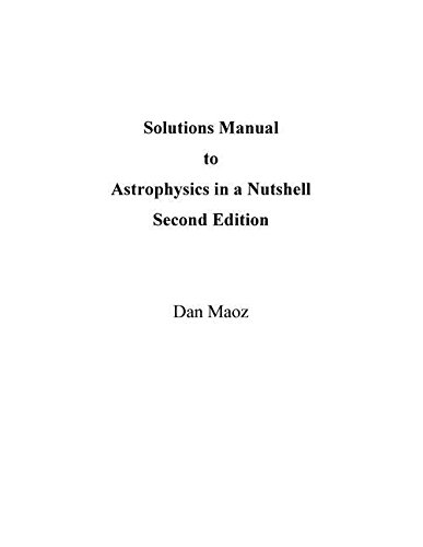 Solution Manual For An Introduction To Modern Astrophysics 2nd Edition