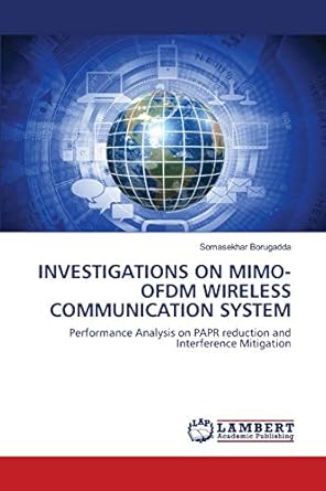Investigations On Mimo Ofdm Wireless Communication System Performance