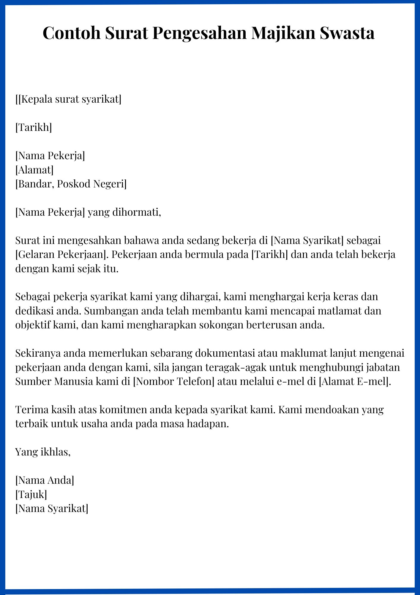 Surat Balasan Pkl Contoh Surat Penerimaan Magang Contoh Surat Terbaru