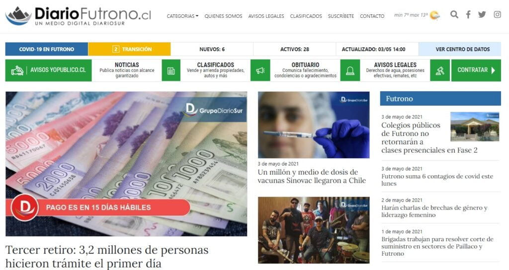 Articulo De Opinion La Ciencia Tenia Razon Diario Futrono