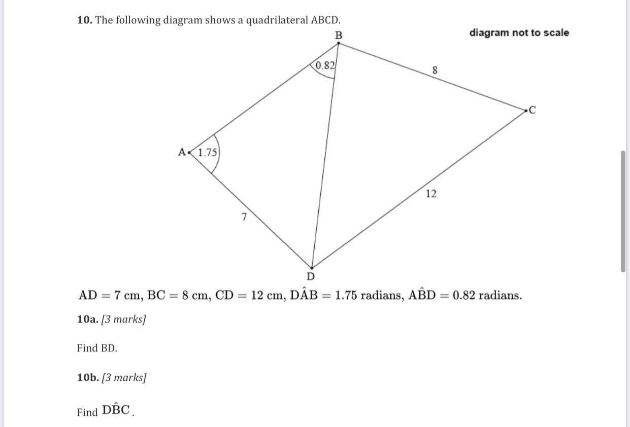 Solved The Figure Below Shows Quadrilateral Abcd And A Line Chegg Com