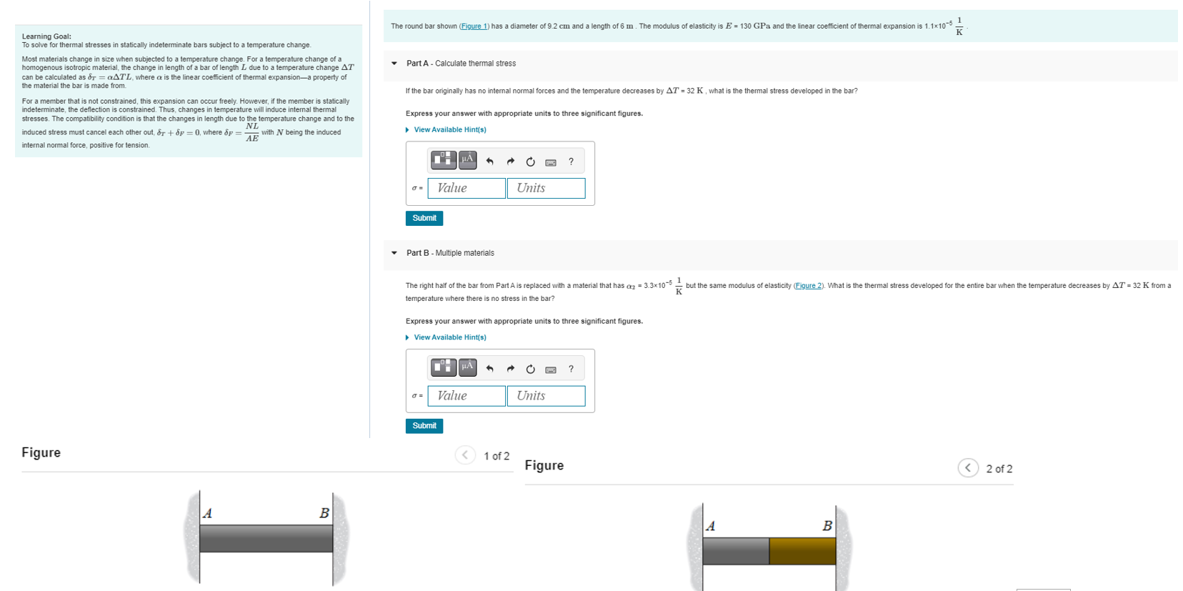 Solution Chapter 7 Thermal Stresses And Strains Studypool