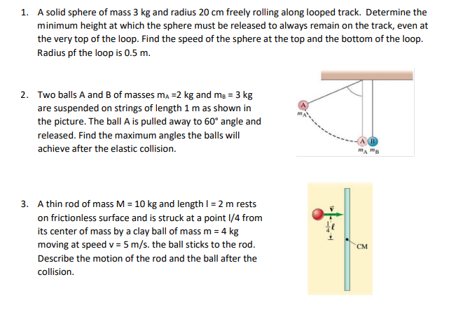 28 A Spherical Body Of Mass 1 Kg And Radius 3 0 Cm Is Rotating About Its