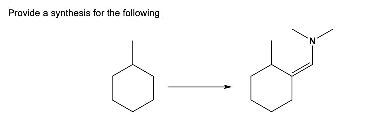 Solved 6 Provide A Synthesis For Three Of The Following Chegg Com
