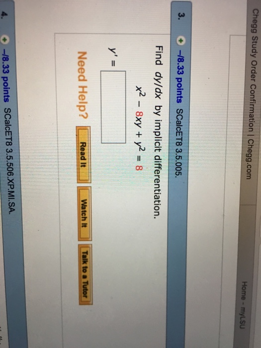 Solved C Chegg Study Order Con Lad71 6f487dc 41 3a81 Chegg Com