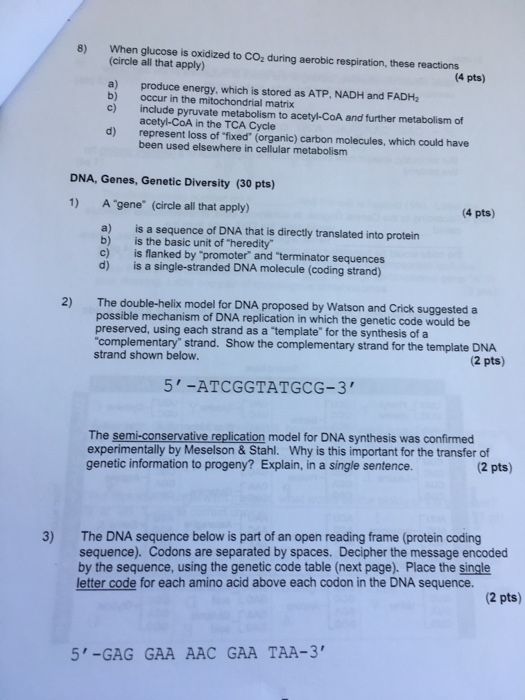 Solved Question 2 Which Carbon On Glucose Was Oxidized Chegg Com