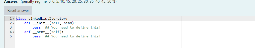 Singly Linked List Develop A Class To Represent A Chegg Com
