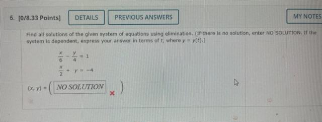 Solved Find Three Solutions To The System Of Equations Shown Chegg Com
