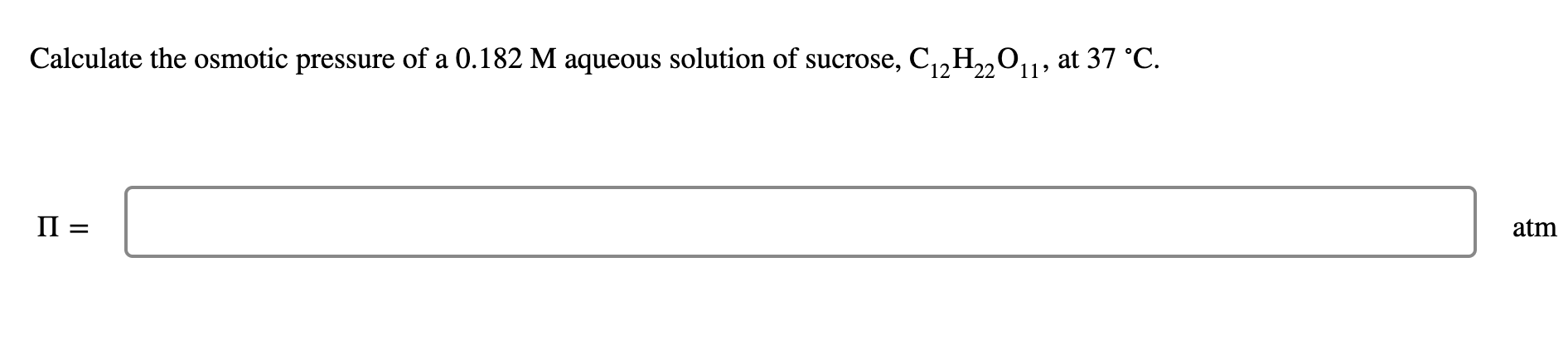 Determine The Osmotic Pressure Of K2so4