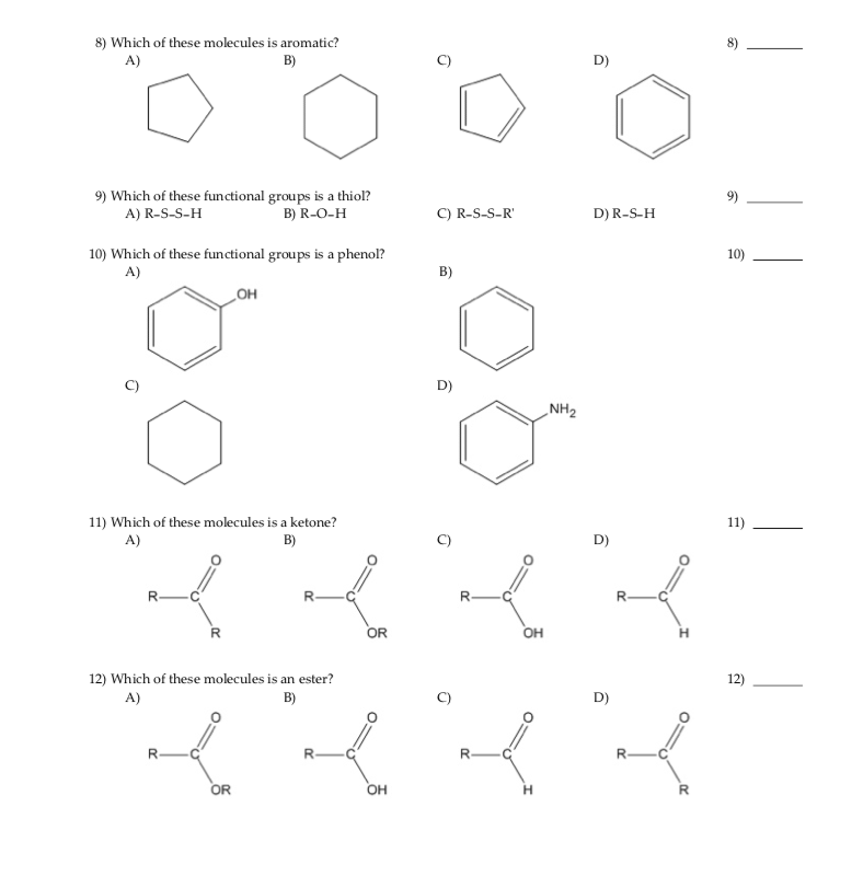 Solved Carbon Bonding And Functional Groups 1 Of 26 Part A Chegg Com