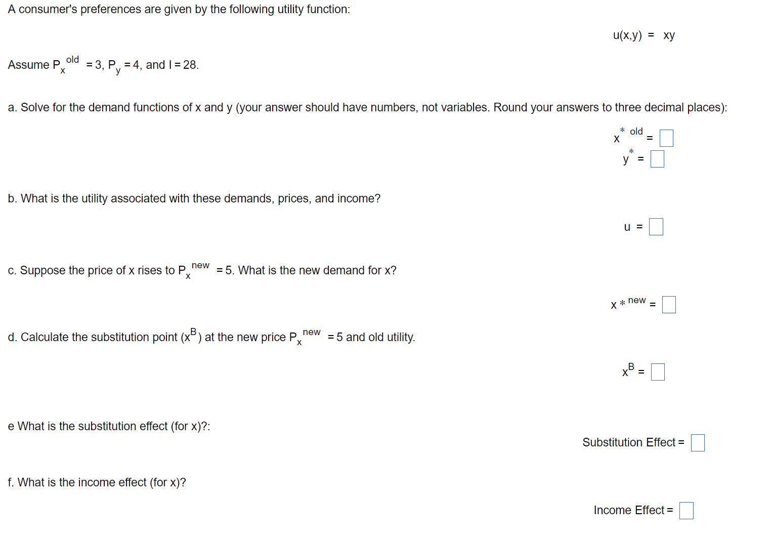 Solved 11 A Rational Consumer S Utility Indifference Chegg Com