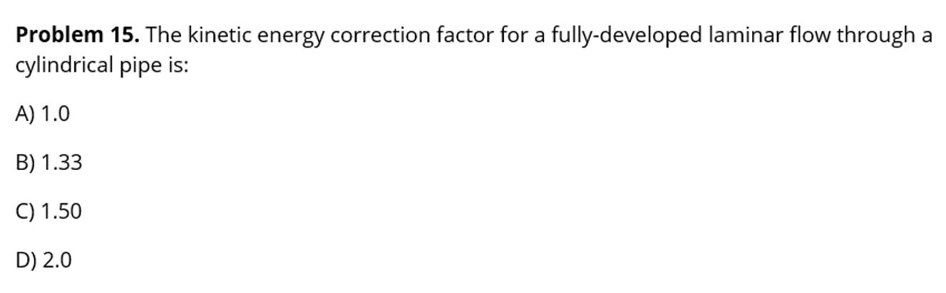 Computing The Correct Kinetic Energy Correction Chegg Com