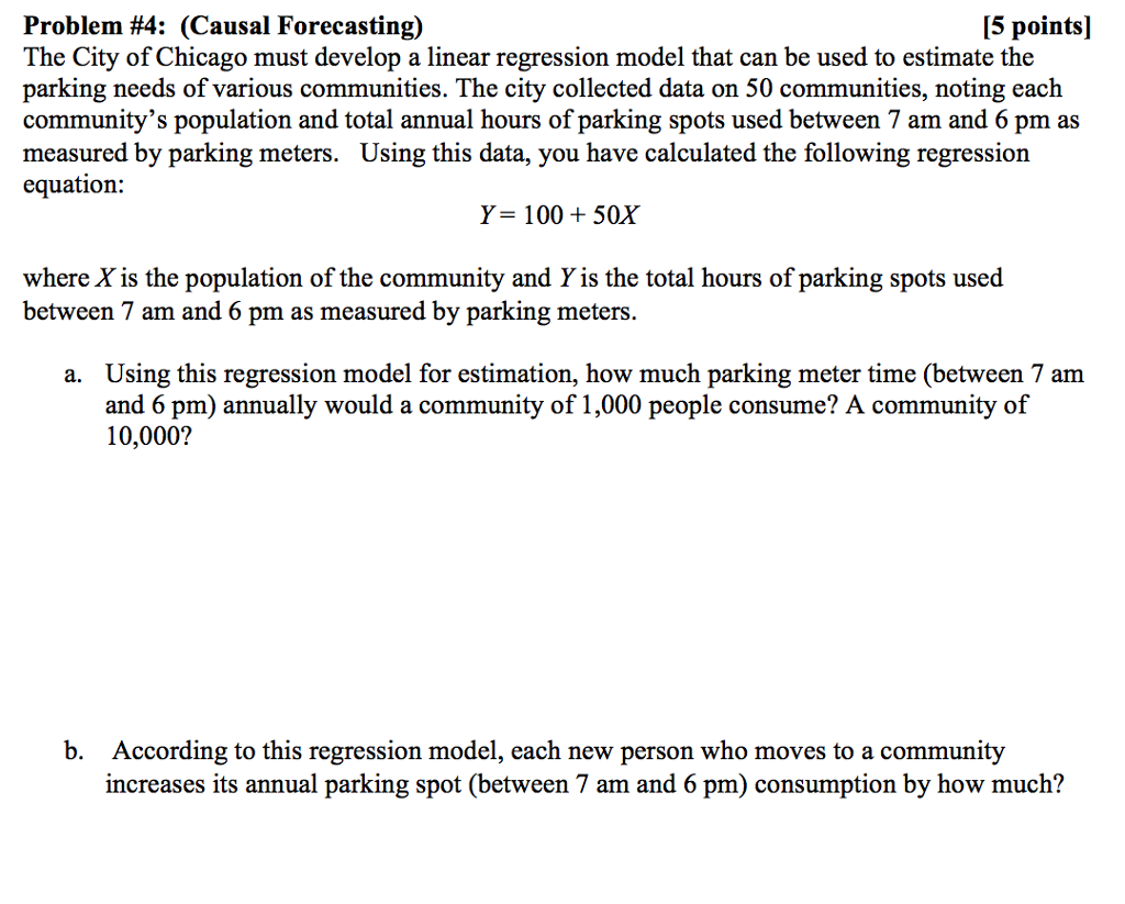 Solved Causal Forecasting Methods Is The Act Of Clustering Chegg Com