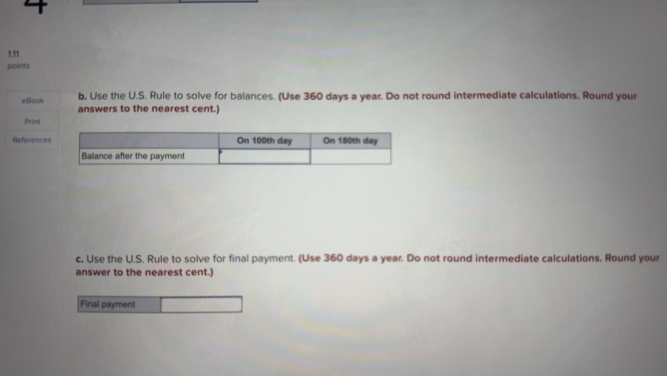 Solved Given Principal 10 000 Interest Rate 8 Time 240 Chegg Com