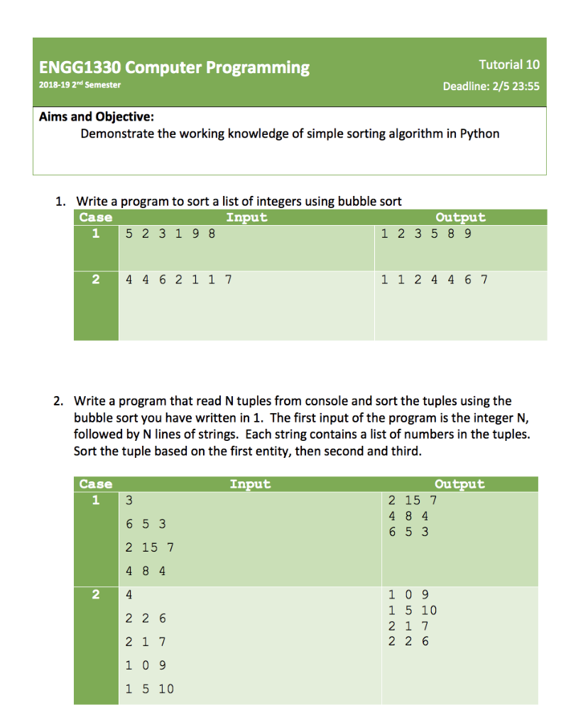 Solved Cs2310 Computer Programming Assignment Two 2022 23 Chegg Com