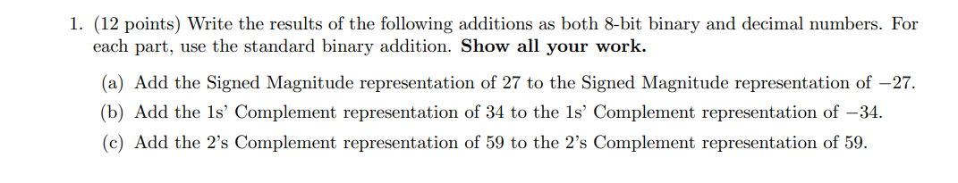 Chapter 1 Quiz Review Docx Chapter 1 1 The 8 Bit Two S Complement Of