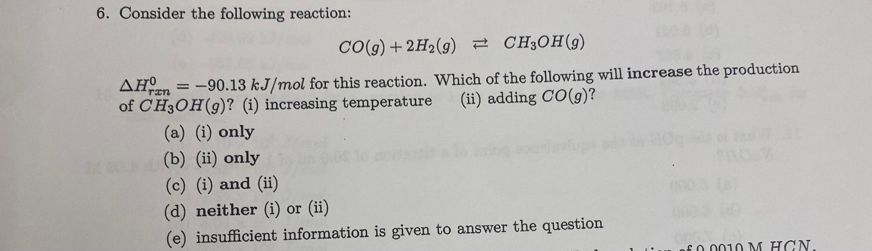 Solved 9 Consider The Following Reaction And Complete The Chegg Com