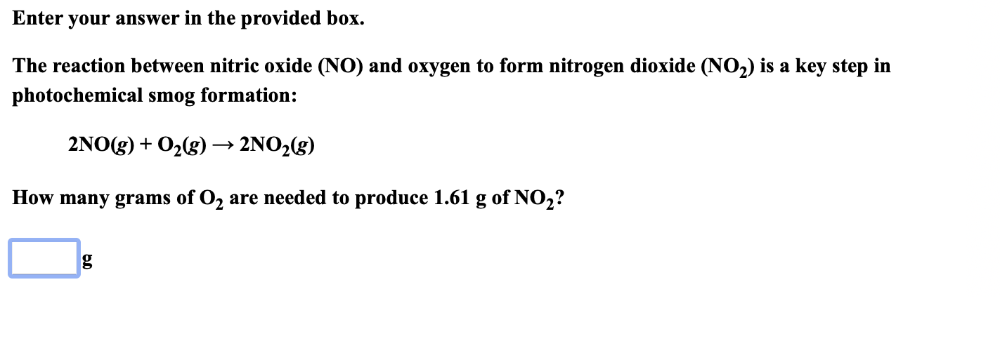 Solved Problem 1 Nitric Oxide No Is Generated By The Chegg Com
