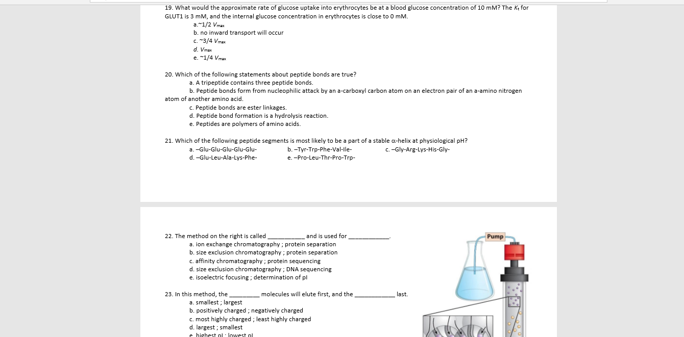 Solved Question 8 Hydrophobic Interactions The Hydrophobic Chegg Com