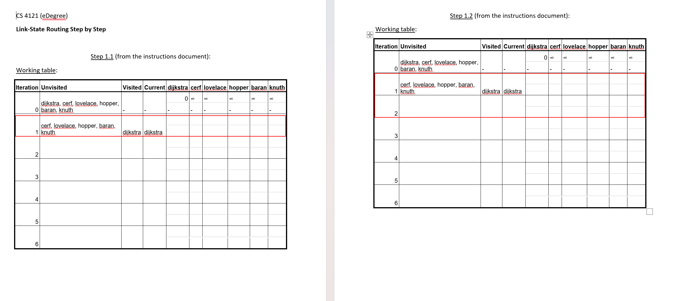Solved Chapter 2 Activity 2 C Link State Routing Use The Chegg Com