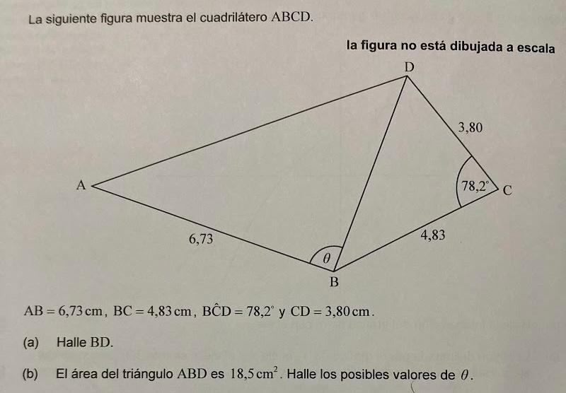 Solved 6 The Figure Below Shows A Quadrilateral Abcd In Chegg Com