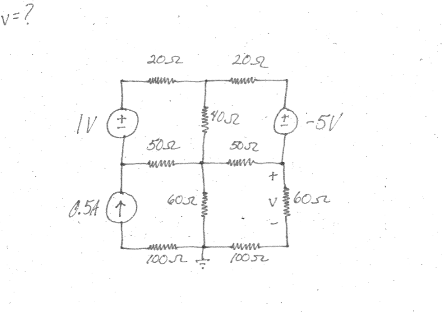 Solved Solve For I Using Superposition Chegg Com