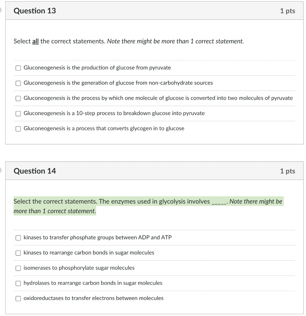 Solved Which Reaction Does The Pyruvate Carboxylase Enzyme Chegg Com