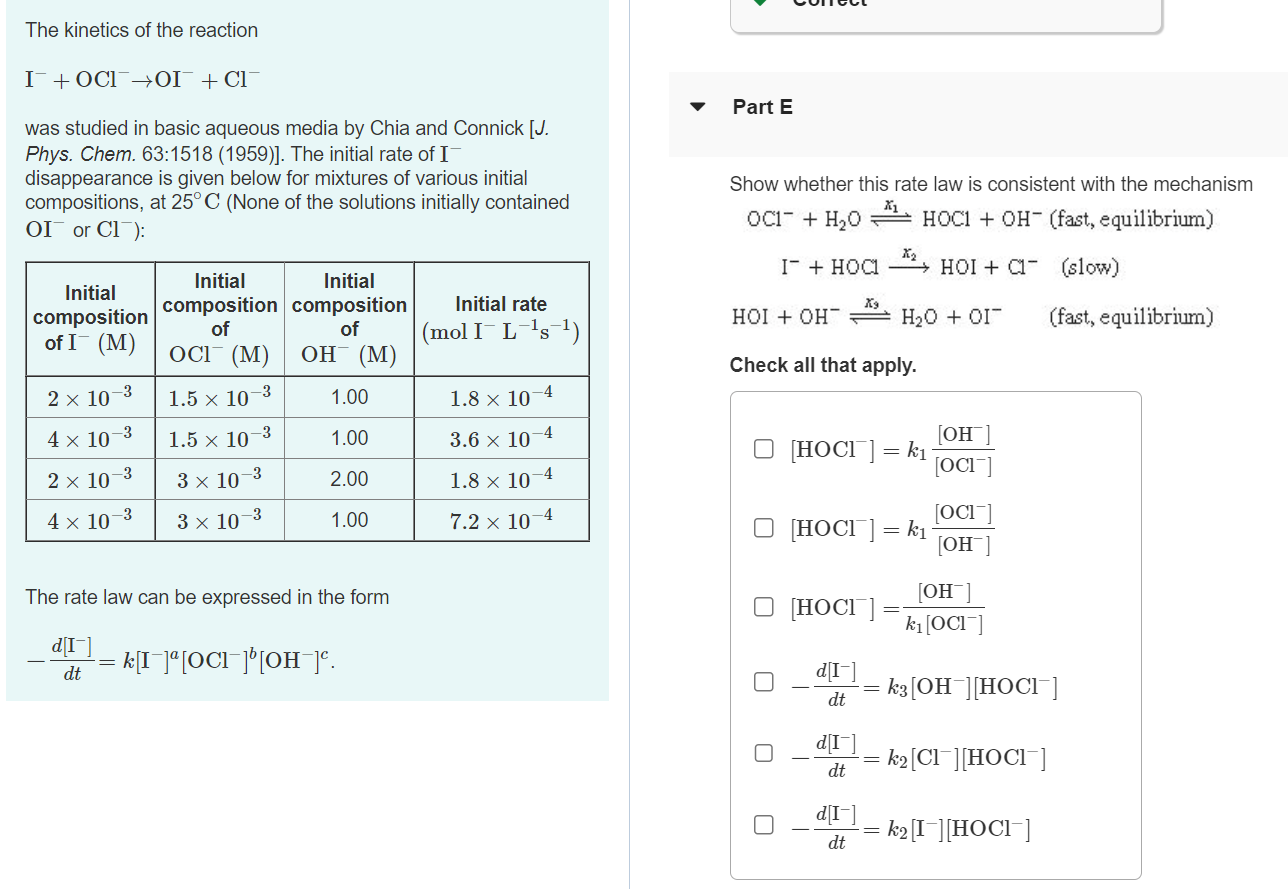 Solved Shot 0 29 Pm S The Kinetics Of A Gas Phase Reaction Chegg Com