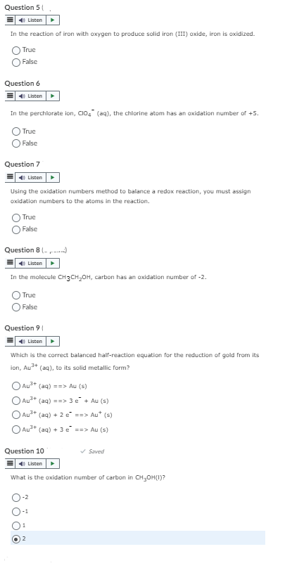 Solved The Process Of Iron Being Oxidized To Make Iron Ll Chegg Com