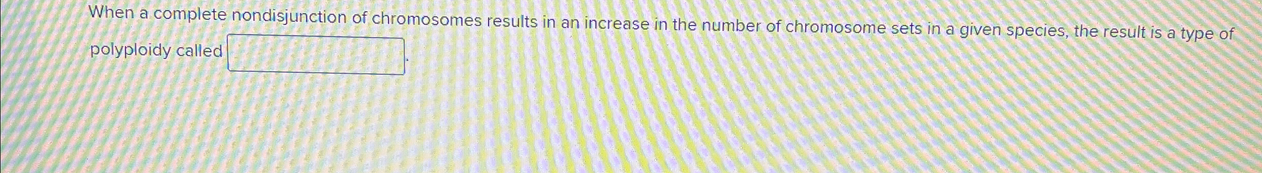 Solved Refers To The Number Of Complete Sets Of Chromosomes Chegg Com