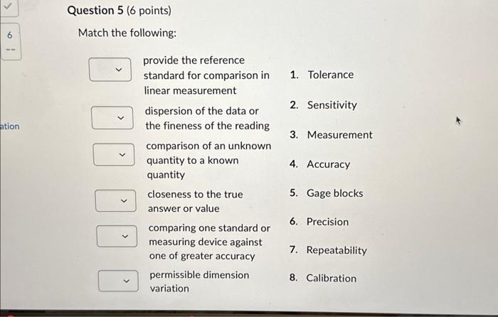 Solved Match The Answers To The Clues Answers Can Be Used Chegg Com